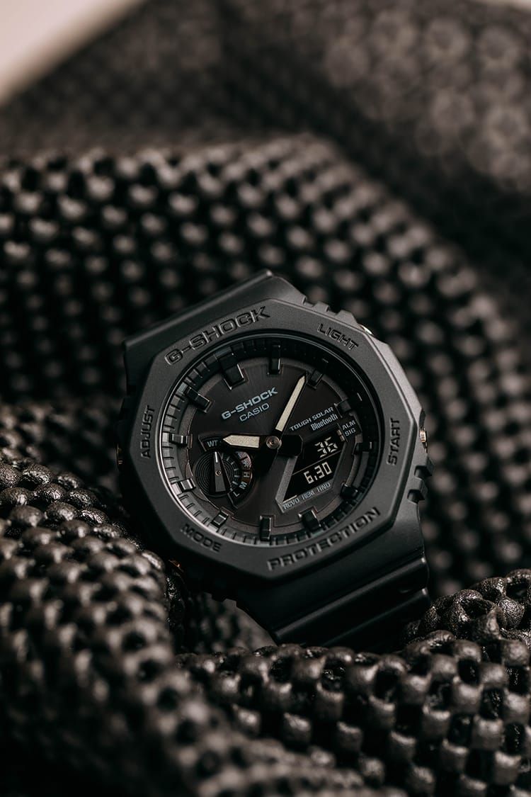 GA-2100 BLACK | CHRONOGRAPH WORKING