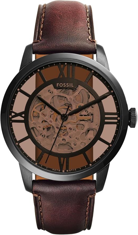 Townsman Automatic Leather Strap